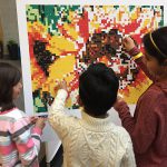 Sticker Mosaic Posters – Collaborative Art Activity