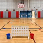Four-In-A-Row Basketball Game – Teamwork and Skill-Building Station for PE