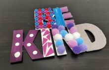 Be Kind Magnet sensory craft