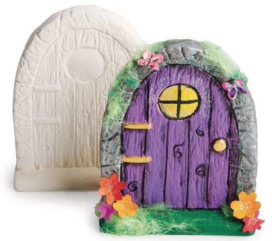 Bisque Fairy Door