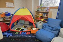 Calming Corner classroom