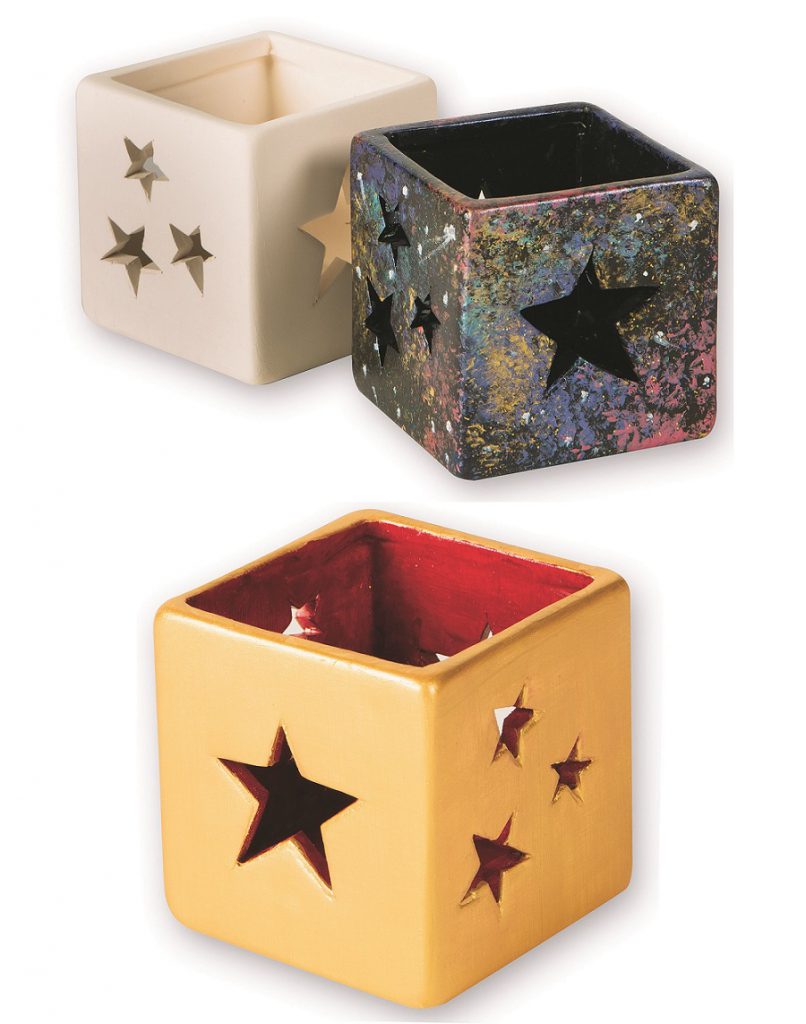Ceramic star votive S&S Blog