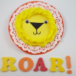 Doily Lion Paper Craft for Kids