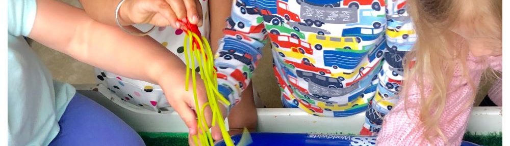 Group Sensory Bin Bugs