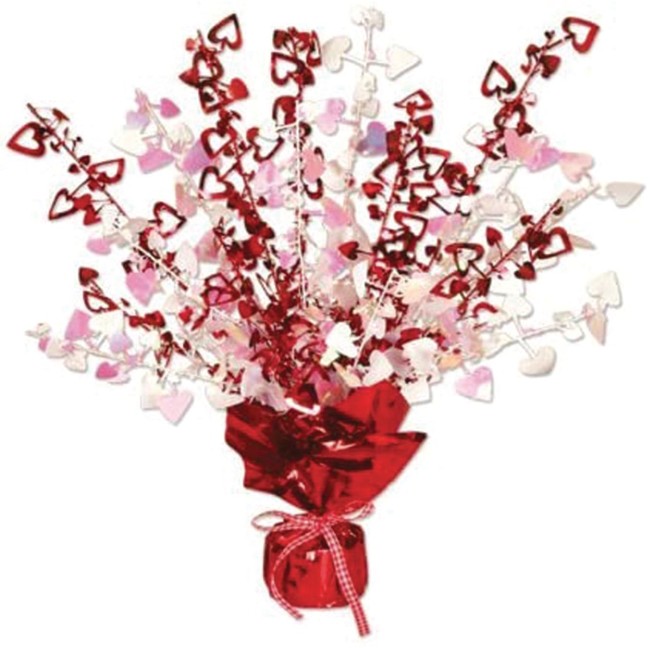Heart Gleam 'N Burst Centerpiece
