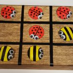 LadyBug & Bee Tic Tac Toe – Summer Craft