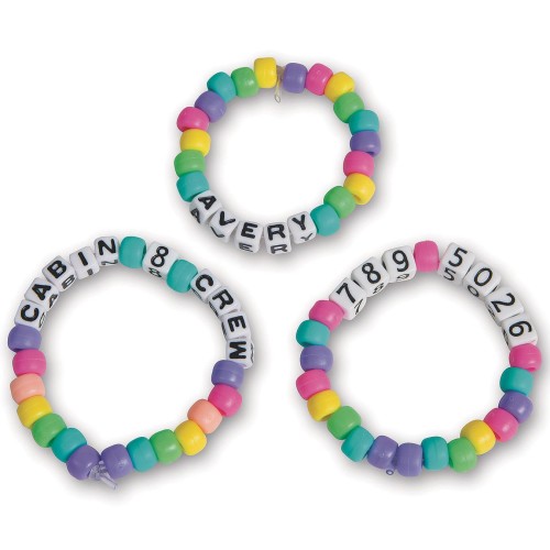 Letter beads