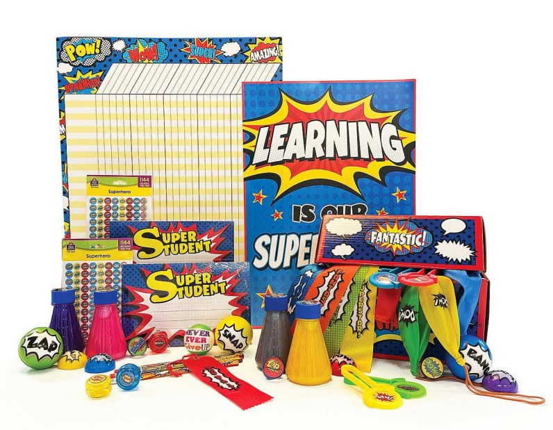 Superhero incentive award pack