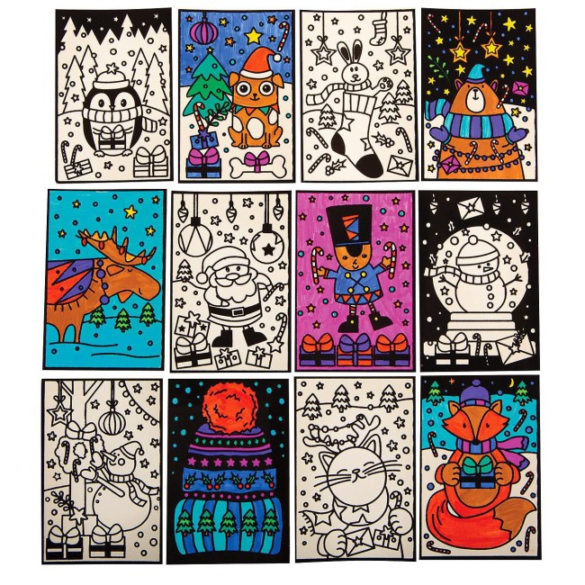 Tis the Season Velvet Art Mini Posters