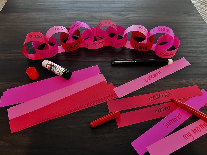 Valentines Day Garland