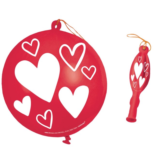 Valentine's Day Punch Balloons