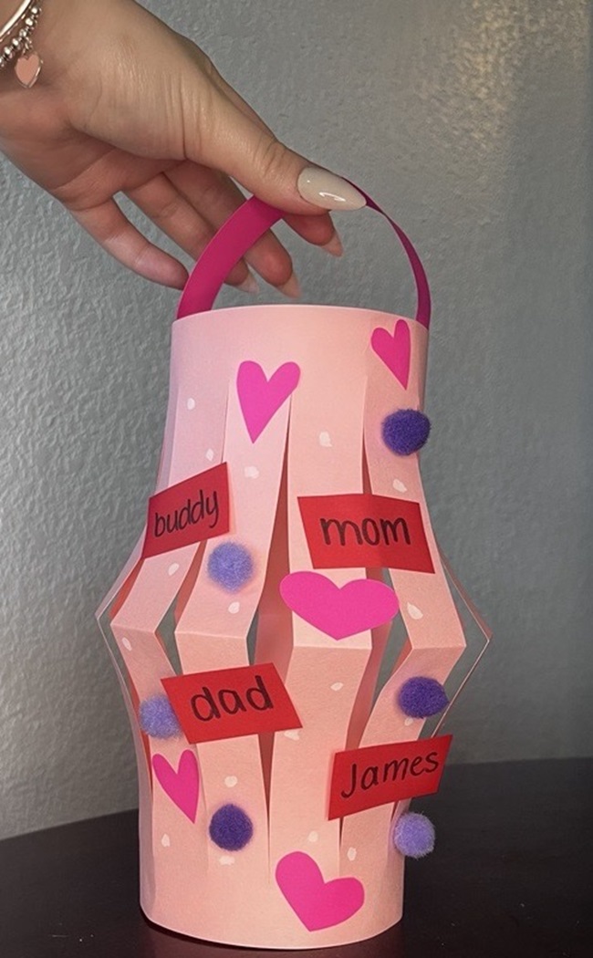 Valentines lantern