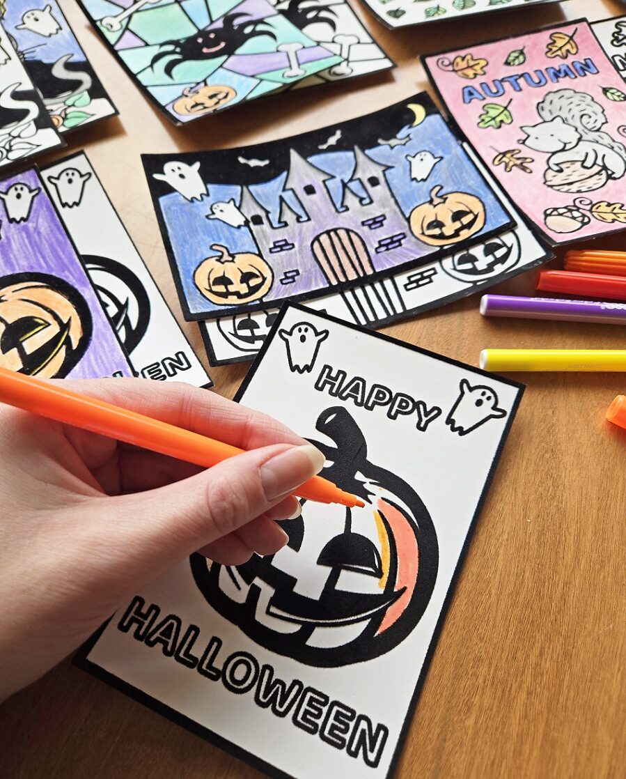 Velvet art halloween