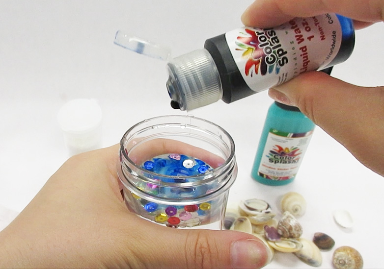 sensory tube watercolor
