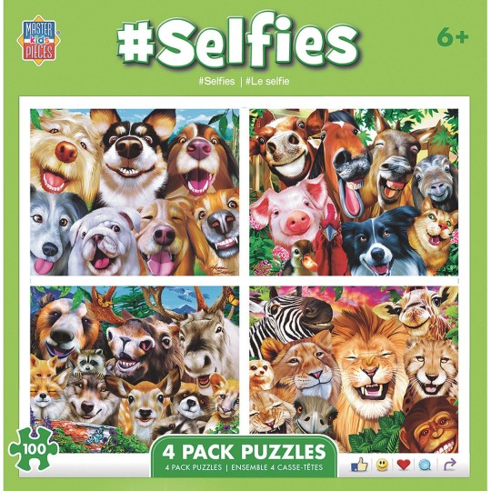 animal selfie puzzles