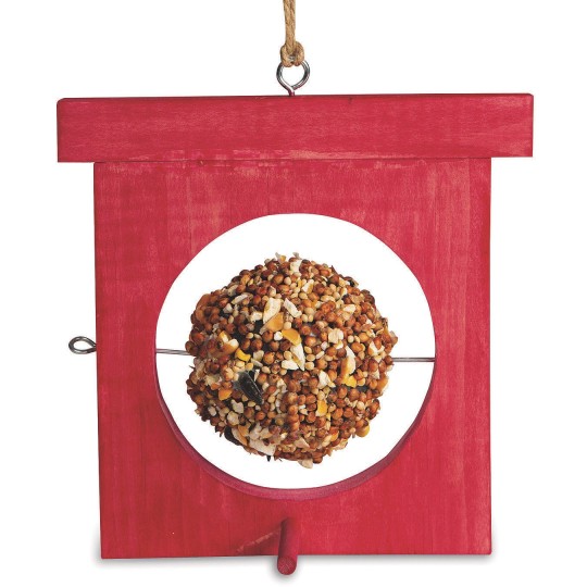 apple bird feeder