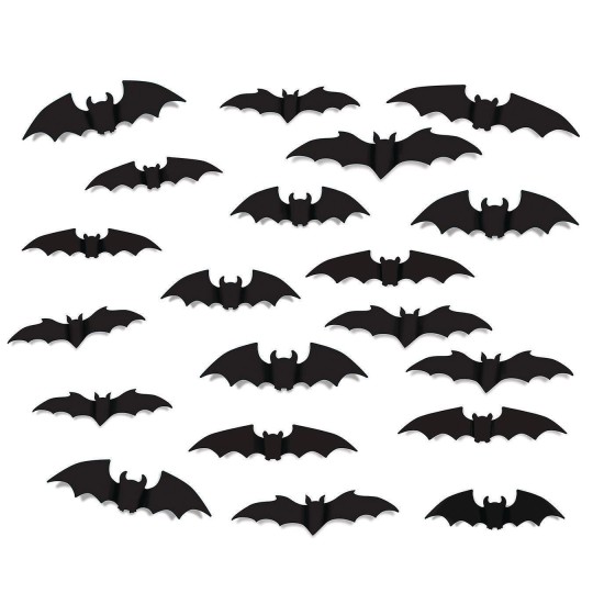 bat cutouts for halloween