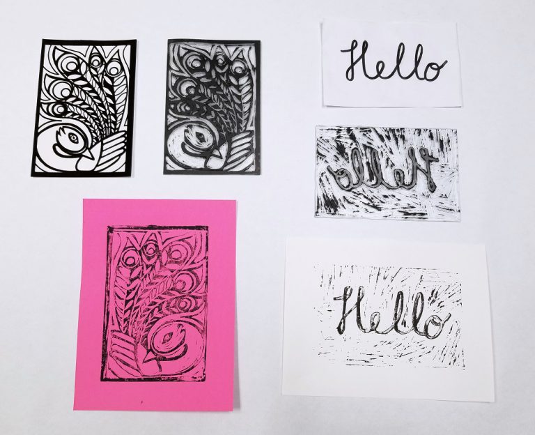 block printing S&S Blog