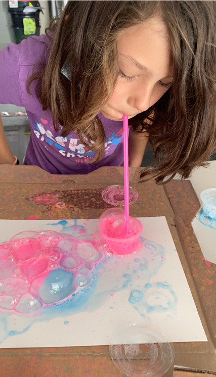 bubble art kids