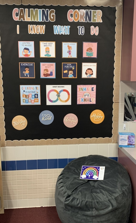 calming corner in schools