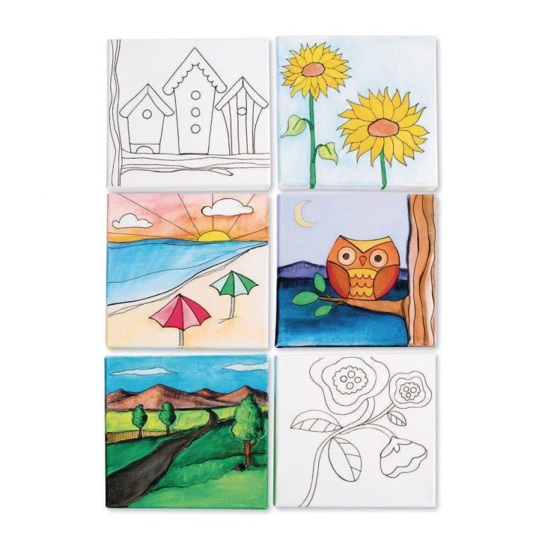 Canvas Board Designs For Painting & Coloring S&S Blog