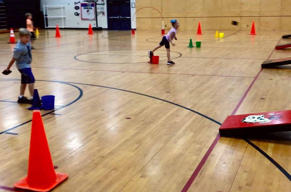 cardio cornhole PE