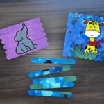 DIY Popsicle Stick Puzzle Craft for Kids