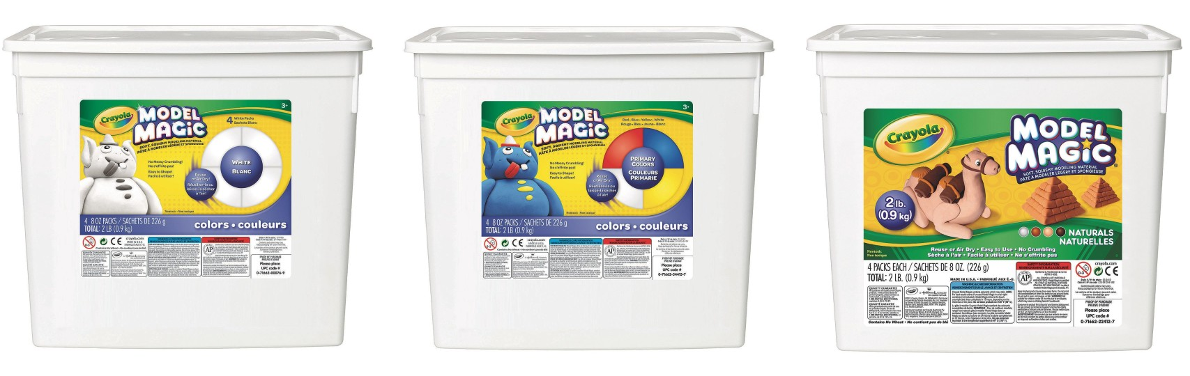 crayola model magic 2lb tubs