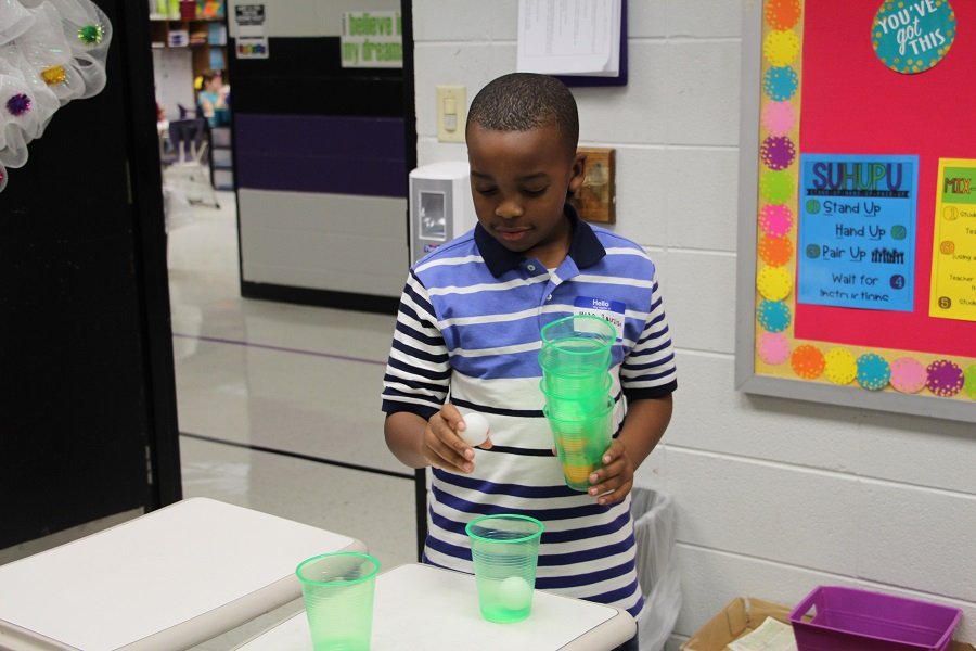 cup stacking STEM night PE