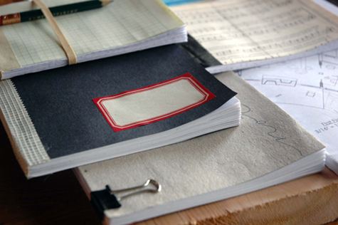 recycled paper in classroom