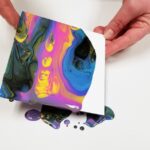 How To DIY Paint Pouring with Tempera Paint