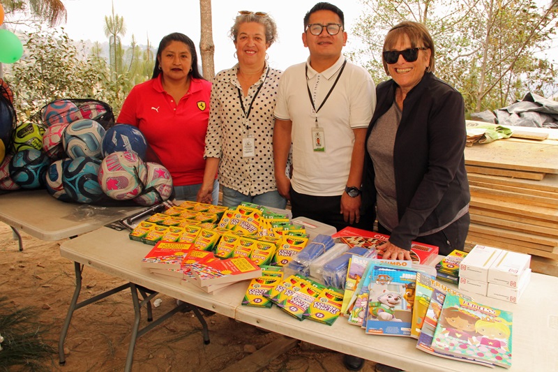 donated supplies