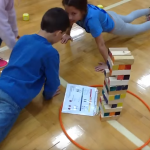 Jenga Fitness Activity For Physical Education
