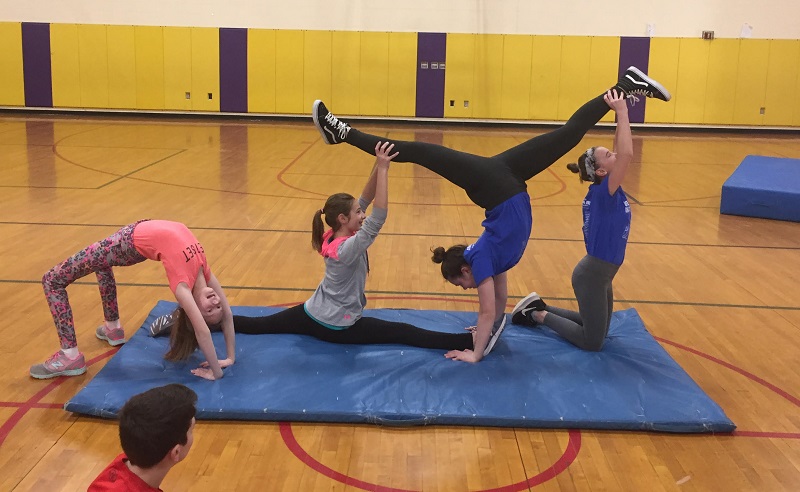 gymnastics PE