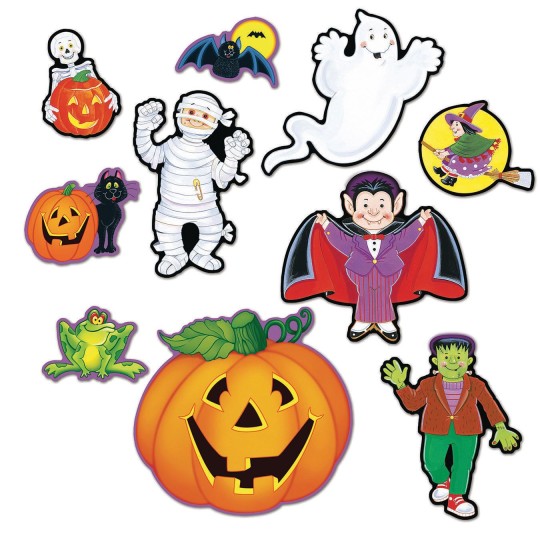 halloween cutout decorations
