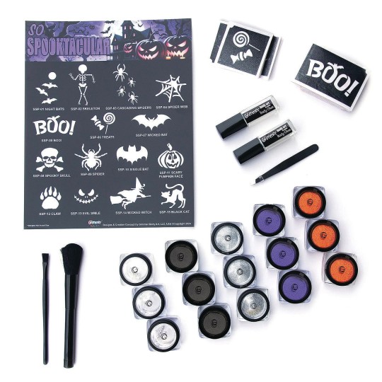halloween tattoo kit