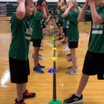 Heads, Shoulders, Knees & Cone Activity for PE