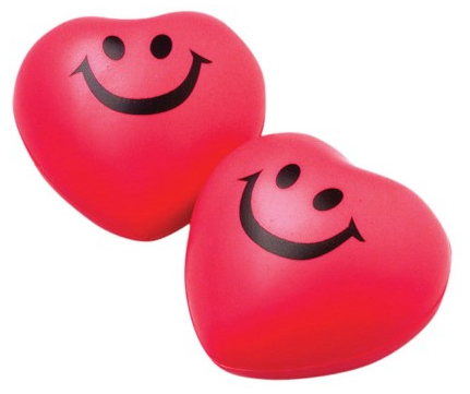 heart stress ball