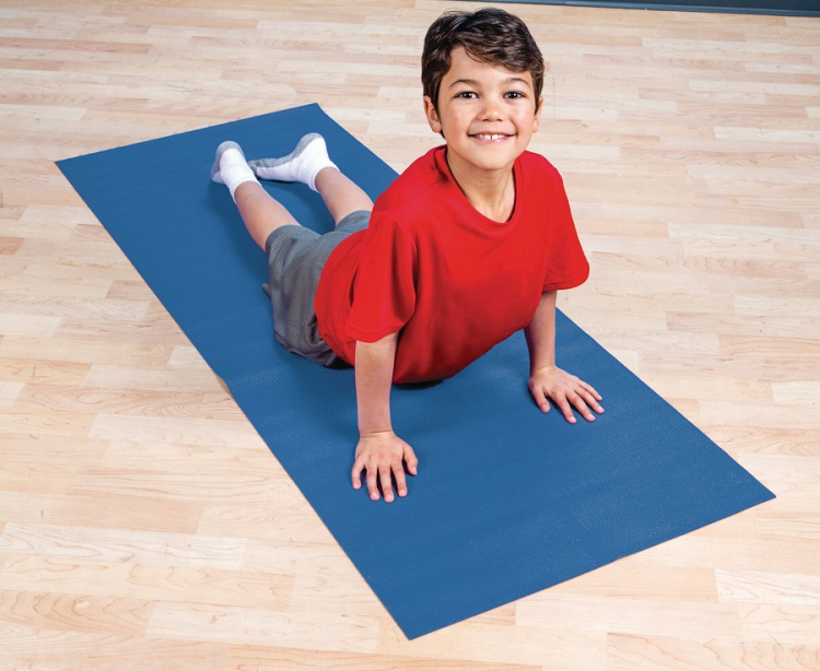 kid doing yoga