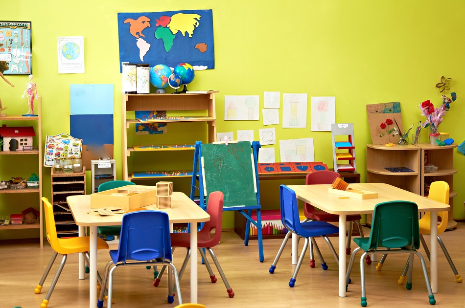 kindergarten classroon