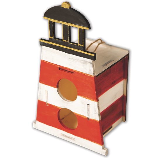 lighthouse birdhouse