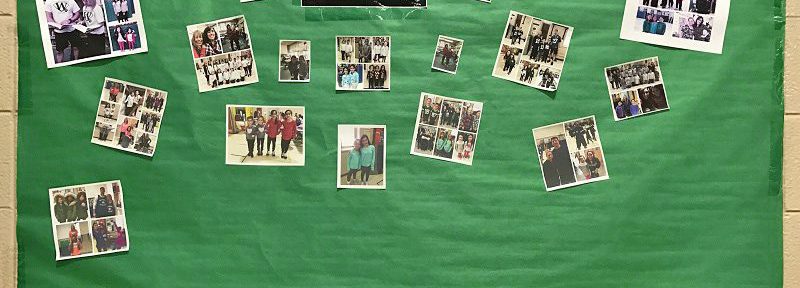 #matchitmonday bulletin board