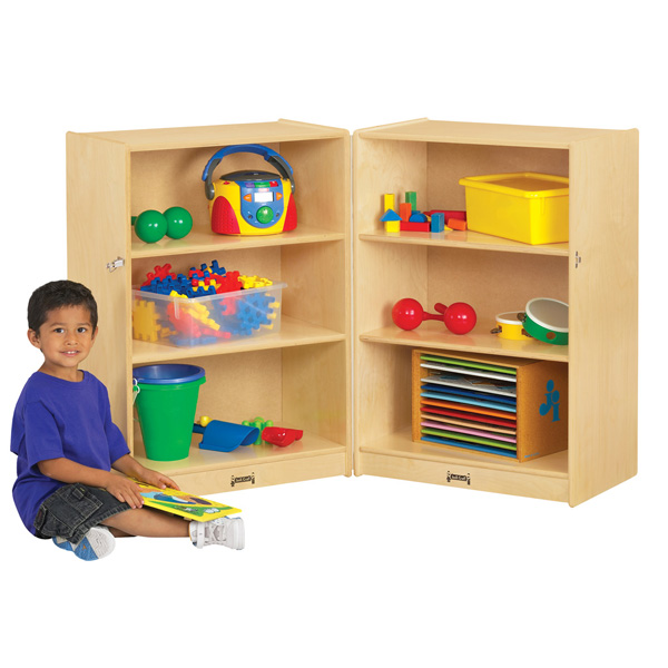 organized classroom storage