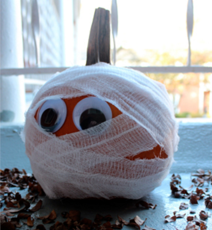 mummy pumpkin - S&S Blog