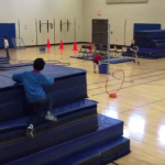 Ninja Warrior Obstacle Course for PE