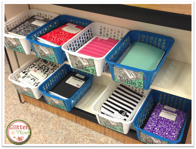 Classroom Storage: Bins, Baskets, Caddies, & More