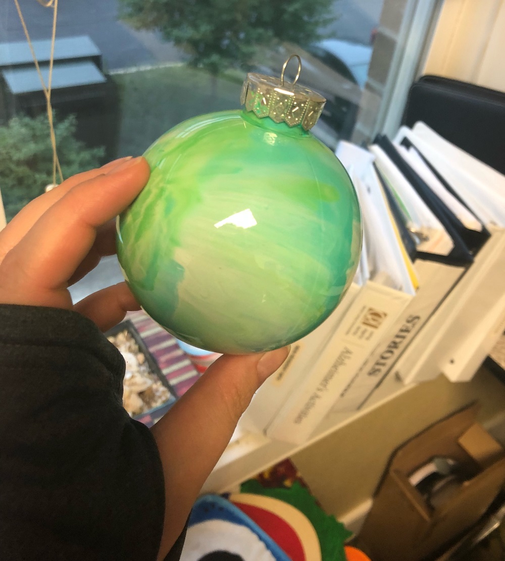 paint swirl ornament S&S Blog