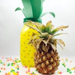 Pineapple Mason Jar