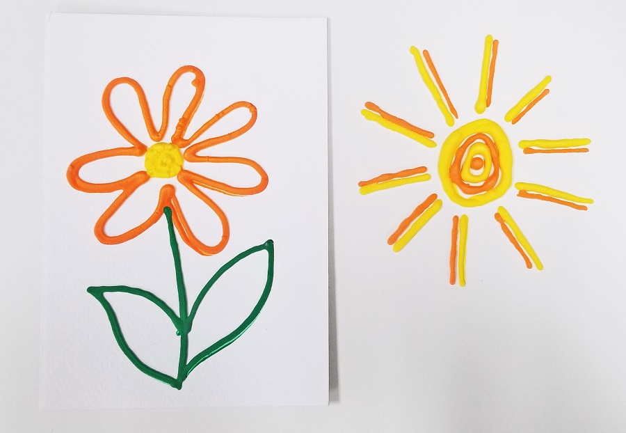 Puffy Paint Canvas Craft Activity - S&S Blog