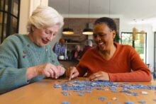 puzzle senior therapy